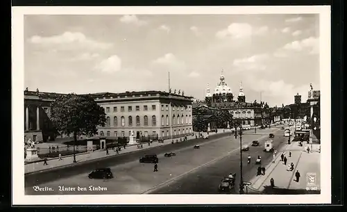 AK Berlin, Unter den Linden mit Universität