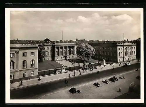 AK Berlin, Blick auf die Universität Unter den Linden