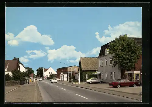 AK Garding /Eiderstedt, Strasse durch den Ort