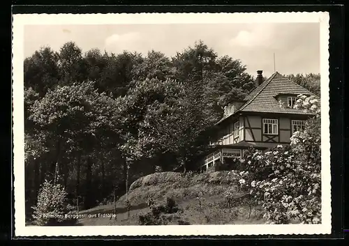 AK Bad Pyrmont, unter dem Berggasthaus Erdfälle