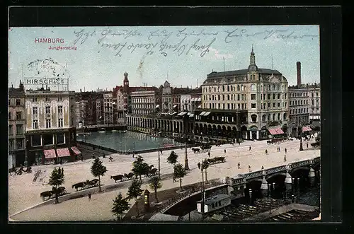 AK Hamburg-Neustadt, Jungfernstieg