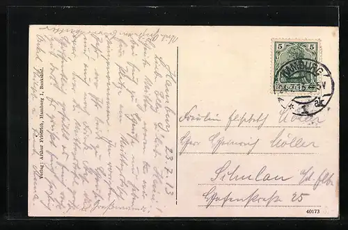 AK Hamburg-Neustadt, Jungfernstieg