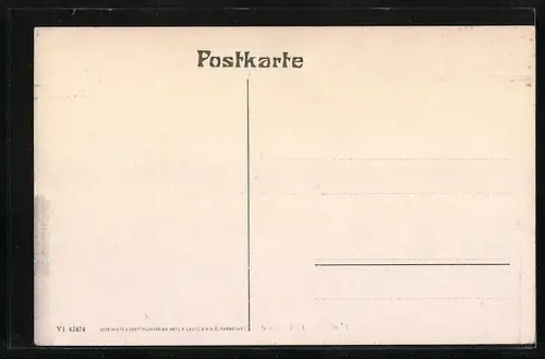 AK Karlsruhe i. B., Evang. Kirche