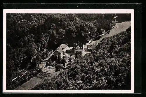 AK Ludwigshafen a. Rh., Erholungsheim Bad-Kirnhalden, Luftbild