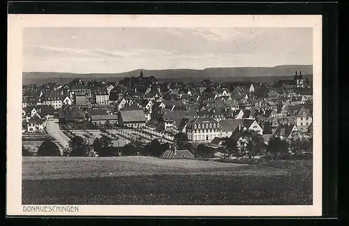AK Donaueschingen, Generalansicht der Stadt