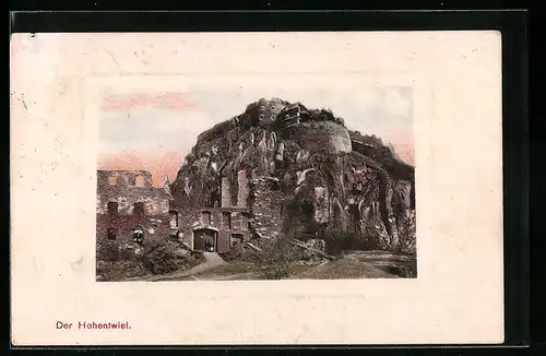 AK Hohentwiel, Burgruine