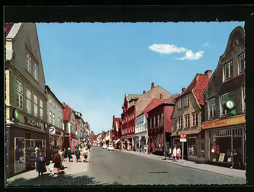 AK Eckernförde, Blick in die Kielerstrasse