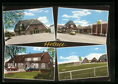 AK Holtsee, Spar- und Darlehnskasse, Lebensmittel Hans-Jürgen Lüthje