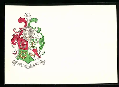 AK Rastatt, Teutonia sei`s Panier!, Studentenwappen