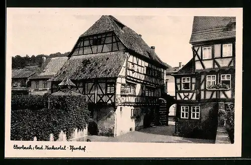 AK Eberbach / Neckar, Pfarrhof