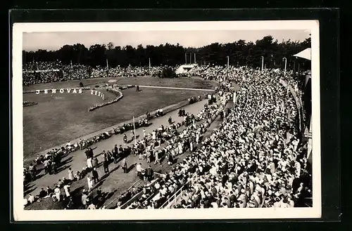 AK Frankfurt-Niederrad, Hauptversammlung Reine Anbetung von Jehovas Zeugen 1951, Stadion