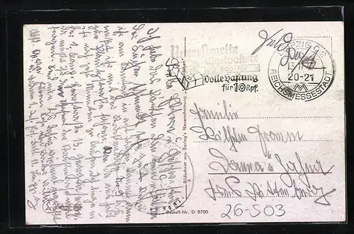 Künstler-AK Ferdinand Barlog: Soldaten leben, ja das heisst lustig sein