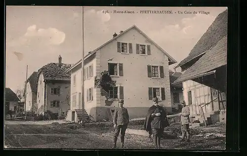 AK Pfetterhausen, Un Coin du Village