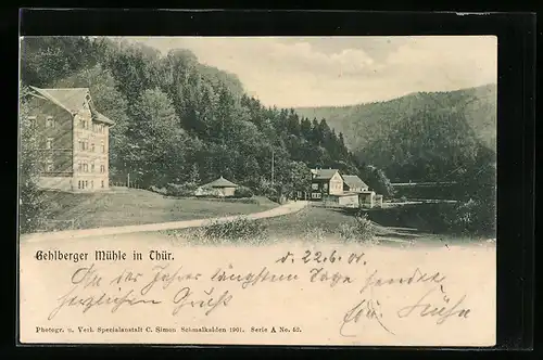AK Gehlberg, Gehlberger Mühle in Thüringen