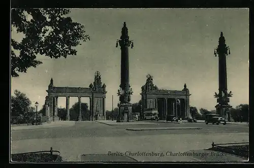 AK Berlin-Charlottenburg, Charlottenburger Brücke