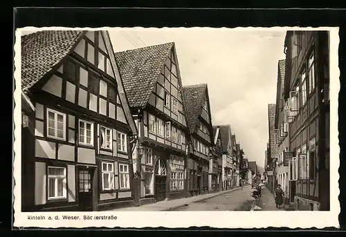 AK Rinteln a. d. Weser, Bäckerstrasse