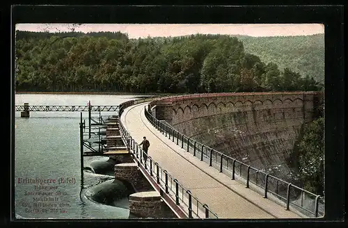 AK Gemünd /Eifel, Sperrmauer der Urfttalsperre