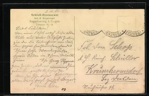 AK Augustusburg i. Erzgeb., Altes Brunnenhaus