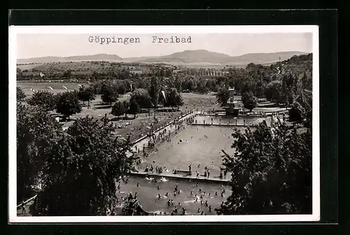 AK Göppingen, Blick auf das Freibad