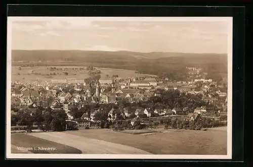 AK Villingen im Schwarzwald, Generalansicht der Stadt