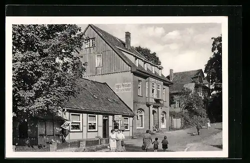 AK Schierke im Harz, Cafe und Pension Konditorei C. Winkler