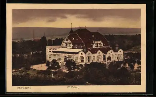 AK Duisburg, Blick auf die Wolfsburg