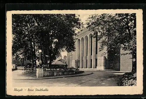 AK Rheydt, vor der neuen Stadthalle