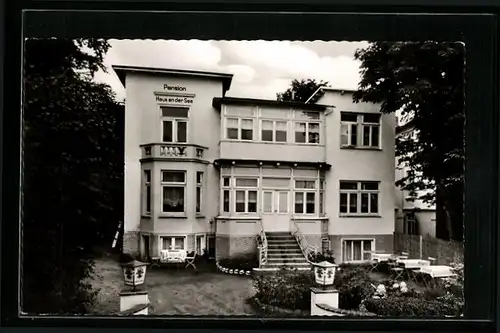 AK Ostseebad Scharbeutz, die Pension Haus an der See
