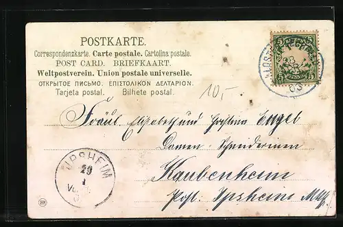 AK Lager Lechfeld, Blick auf das Truppenübungslager