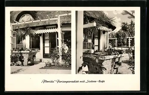 AK Ostseebad Scharbeutz, das Florida Ferienparadies mit Südsee-Cafe