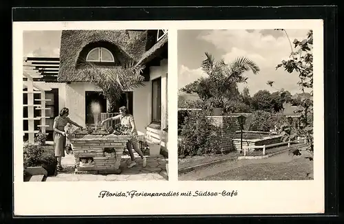 AK Ostseebad Scharbeutz, das Südsee-Cafe im Florida Ferienparadies