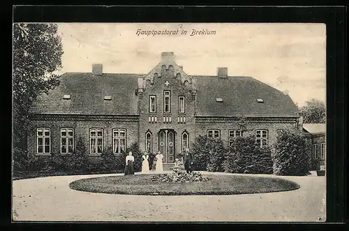 AK Breklum, vor dem Hauptpastorat