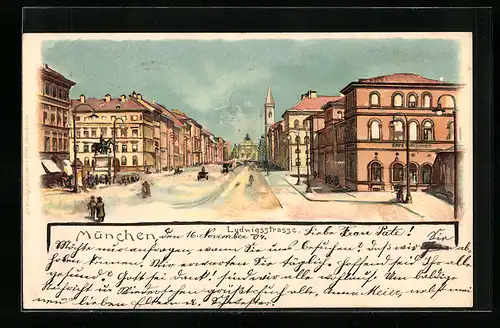 Lithographie München, Ludwigsstrasse