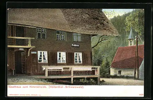 AK Höllenthal / Schwarzwald, Gasthaus zum Himmelreich
