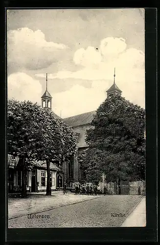 AK Uetersen, an der Kirche