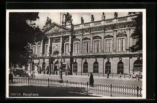 AK Berlin, Fassade des Zeughaus