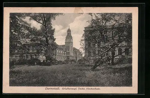 AK Darmstadt, Grossherzogliche Technische Hochschule