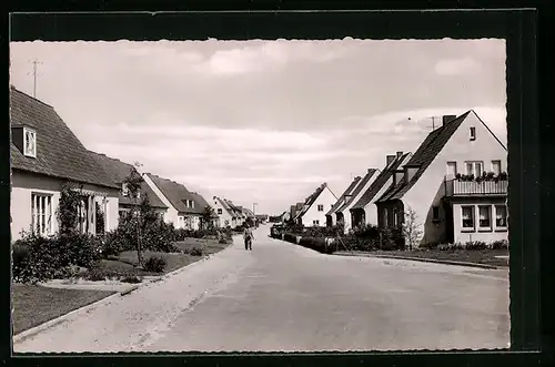 AK Schleswig an der Schlei, Häuser im Heisterweg