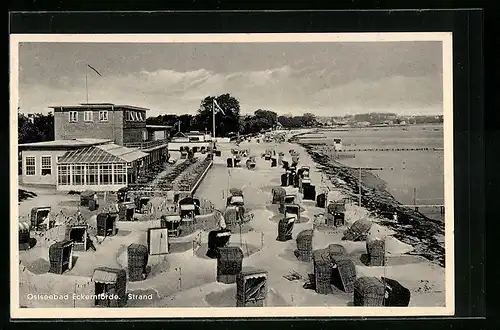 AK Ostseebad Eckernförde, Körbe am Strand