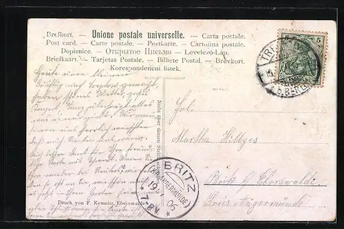 AK Berlin-Treptow, Restaurant Paradies-Garten mit Booten