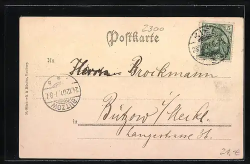 AK Kiel, an der Landungsbrücke