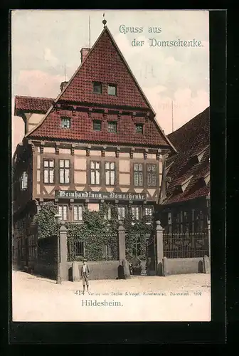 AK Hildesheim, Gasthaus zur Domschenke