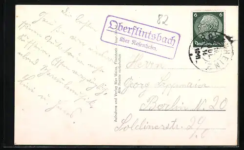 AK Flintsbach / Inn, Gasthaus Falkenstein