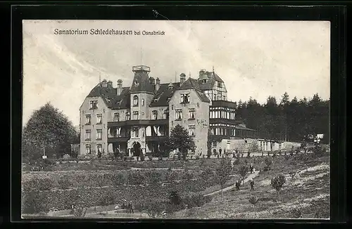 AK Schledehausen bei Osnabrück, Sanatorium