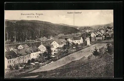 AK Bienenmühle i. Erzgebirge, Kadens Gasthof