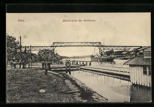 AK Kiel-Holtenau, an der Hochbrücke