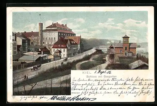 AK Kiel, Schloss mit Seegarten