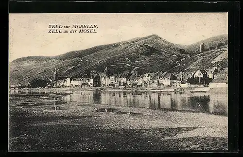 AK Zell / Mosel, Gesamtansicht