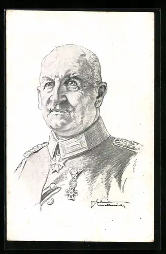 AK General von Linsingen in Uniform