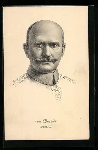 AK Heerführer General von Beseler, Der Eroberer von Antwerpen